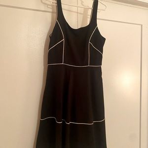 Black thin strap dress